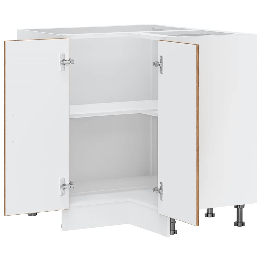 Base ad Angolo Cucina Porto Legno Antico in Legno Multistrato - homemem39