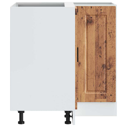 Base ad Angolo Cucina Porto Legno Antico in Legno Multistrato - homemem39