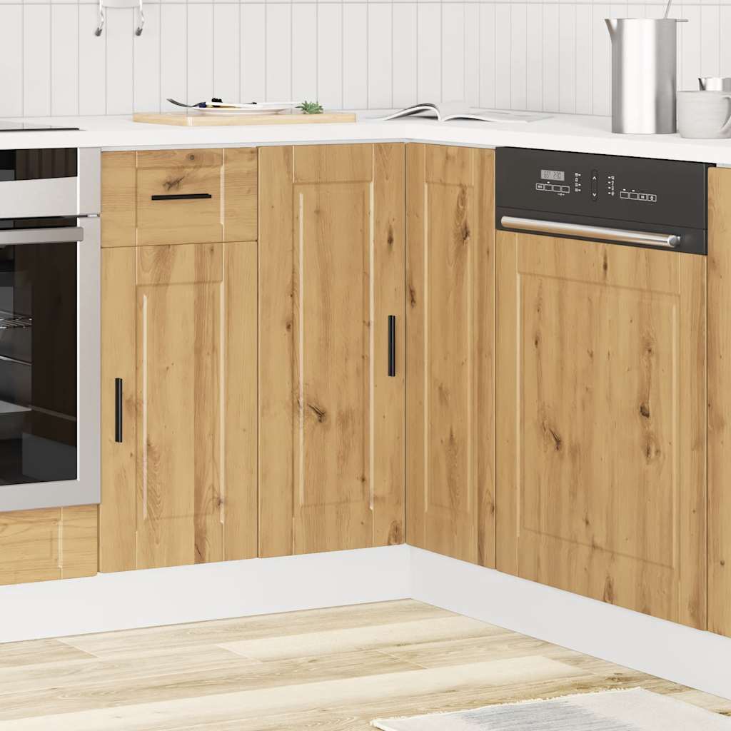 Base Angolo Cucina Porto Rovere Artigianale Legno Multistrato - homemem39