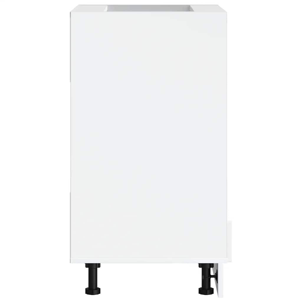 Armadio per Forno Porto Bianco in Legno Multistrato - homemem39