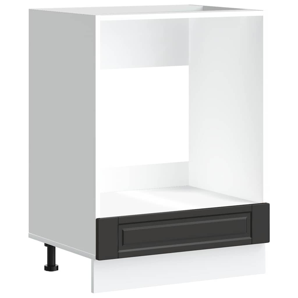 Armadio per Forno Porto Nero in Legno Multistrato - homemem39