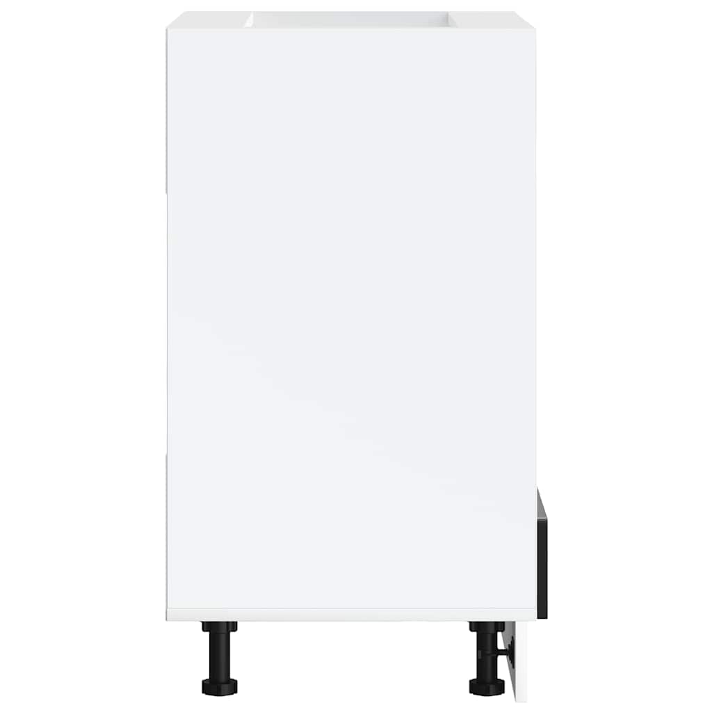 Armadio per Forno Porto Nero in Legno Multistrato - homemem39