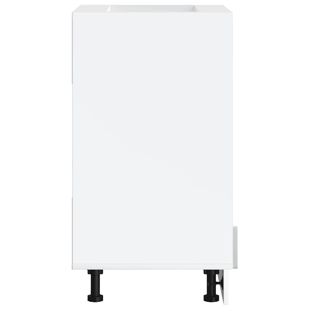 Armadio per Forno Porto Grigio Cemento in Legno Multistrato - homemem39