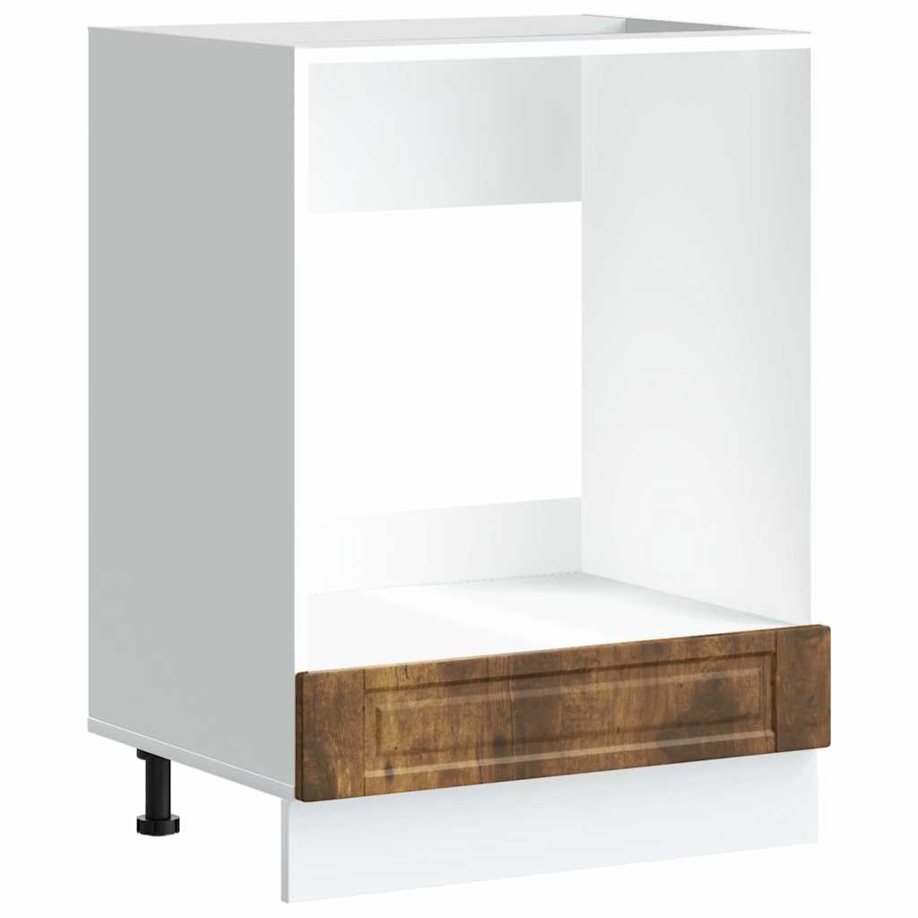 Armadio per Forno Porto Rovere Fumo in Legno Multistrato - homemem39