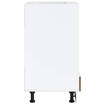 Armadio per Forno Porto Rovere Fumo in Legno Multistrato - homemem39