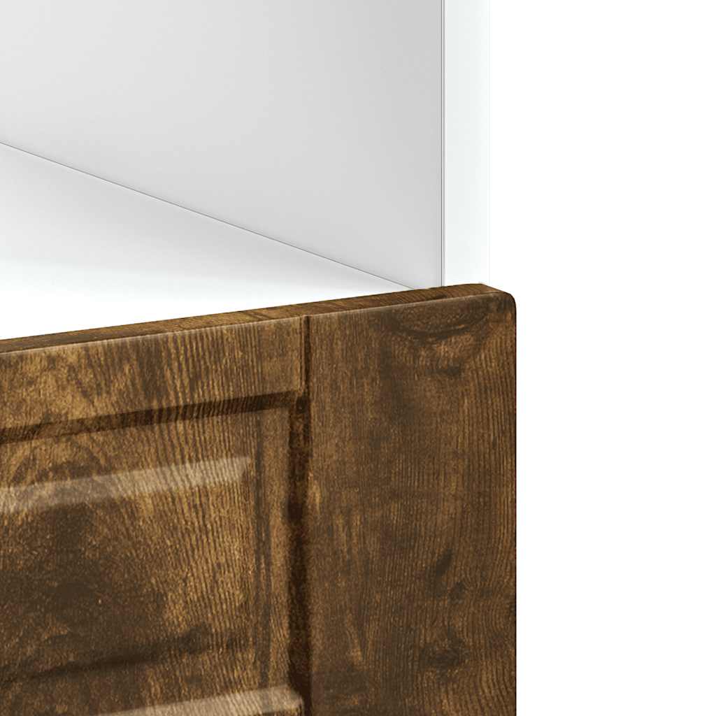 Armadio per Forno Porto Rovere Fumo in Legno Multistrato - homemem39