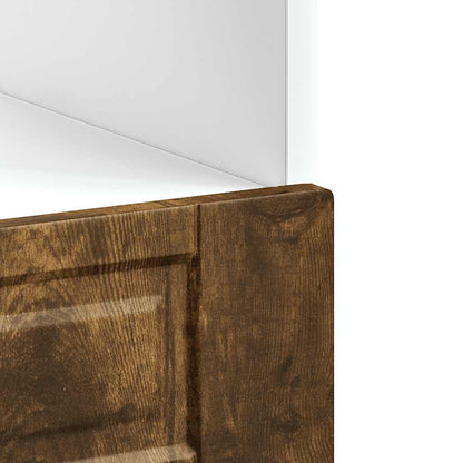 Armadio per Forno Porto Rovere Fumo in Legno Multistrato - homemem39