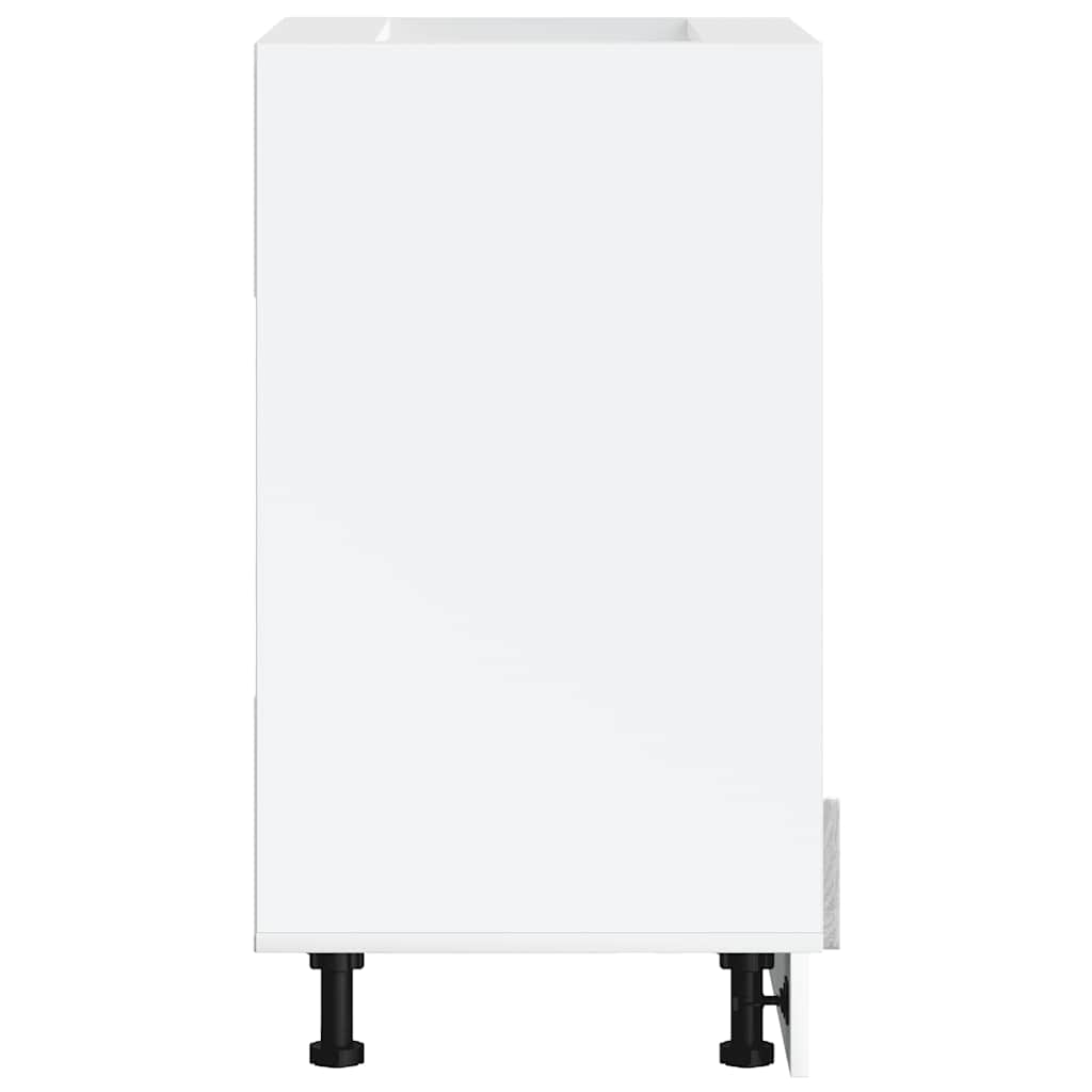 Armadio per Forno Porto Grigio Sonoma in Legno Multistrato - homemem39