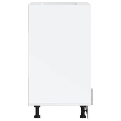 Armadio per Forno Porto Grigio Sonoma in Legno Multistrato - homemem39