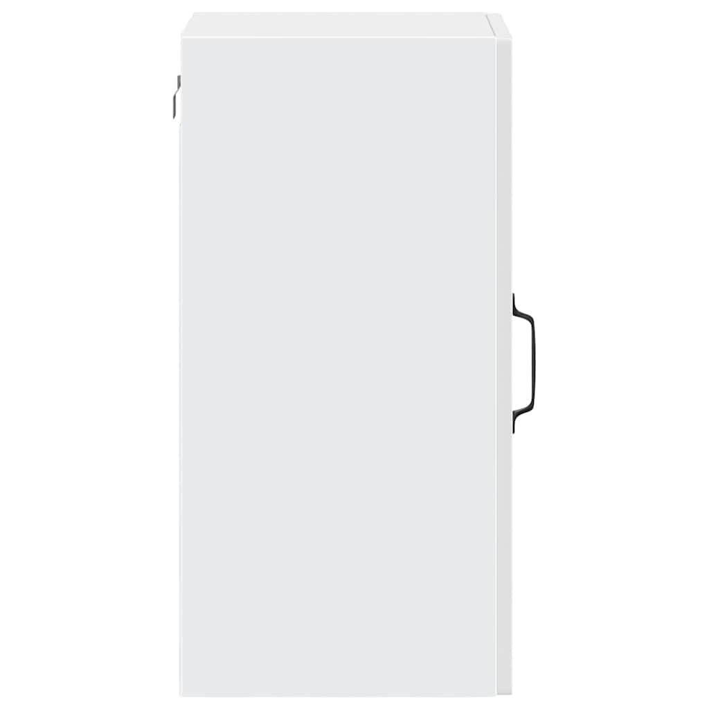 Pensile da Cucina con Porta in Vetro Porto Bianco Lucido - homemem39