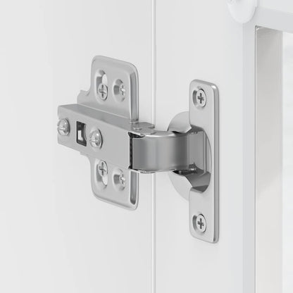 Pensile da Cucina con Porta in Vetro Porto Bianco Lucido - homemem39