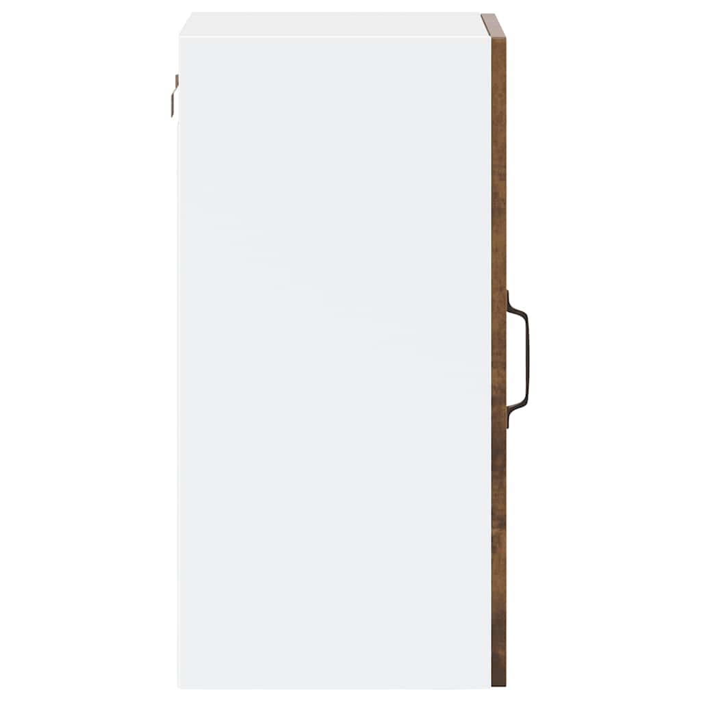 Pensile da Cucina con Porta in Vetro Porto Rovere Fumo - homemem39