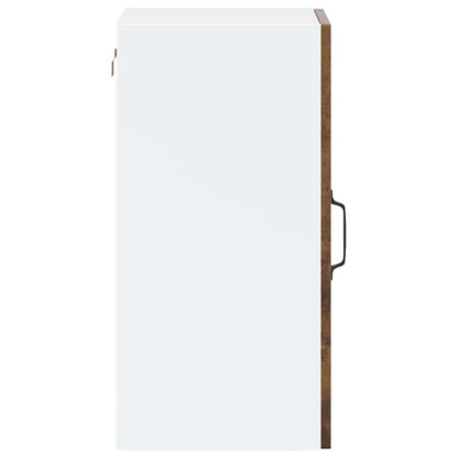 Pensile da Cucina con Porta in Vetro Porto Rovere Fumo - homemem39