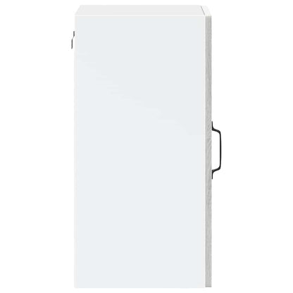 Pensile da Cucina con Porta in Vetro Porto Grigio Sonoma - homemem39