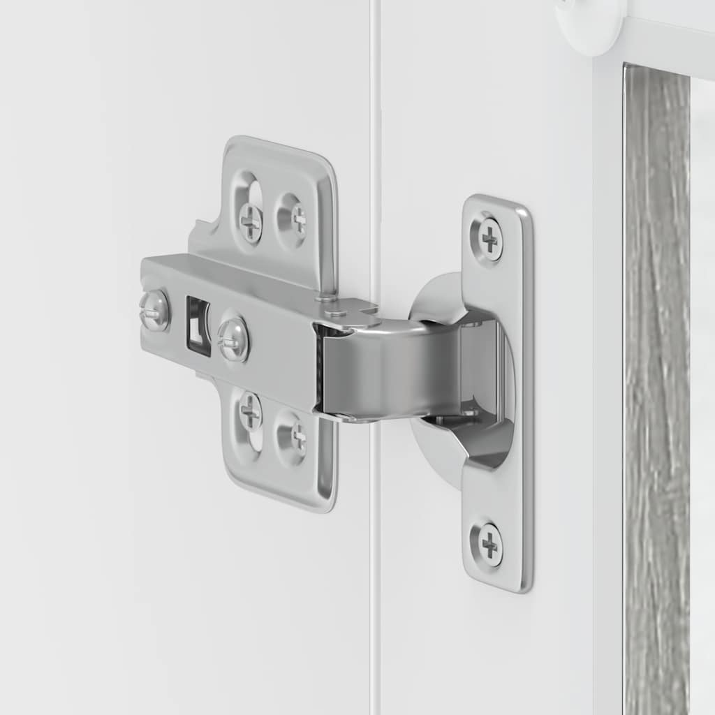 Pensile da Cucina con Porta in Vetro Porto Grigio Sonoma - homemem39