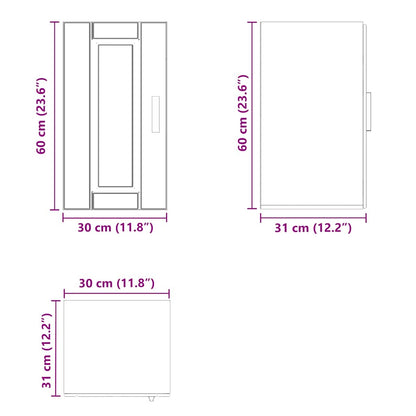 Pensile da Cucina Porto Bianco in Legno Multistrato - homemem39