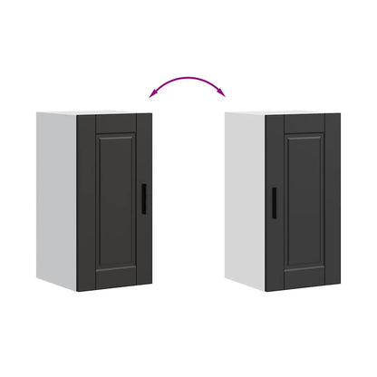 Pensile da Cucina Porto Nero in Legno Multistrato - homemem39