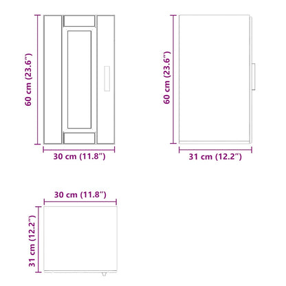 Pensile da Cucina Porto Rovere Sonoma in Legno Multistrato - homemem39
