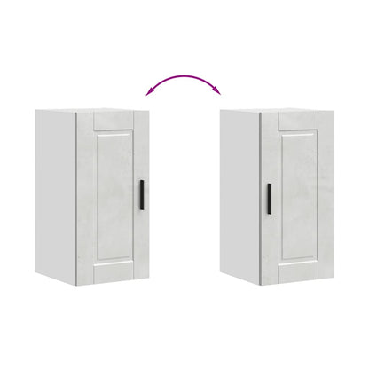 Pensile da Cucina Porto Grigio Cemento in Legno Multistrato - homemem39