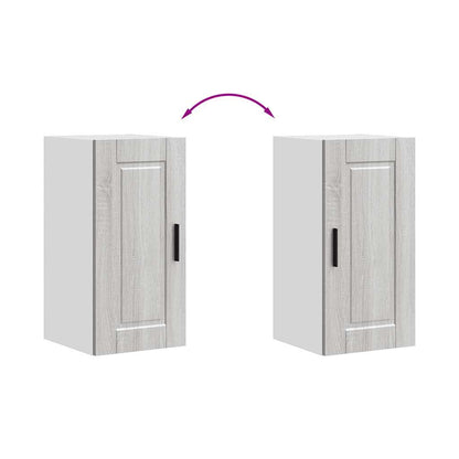 Pensile da Cucina Porto Grigio Sonoma in Legno Multistrato - homemem39