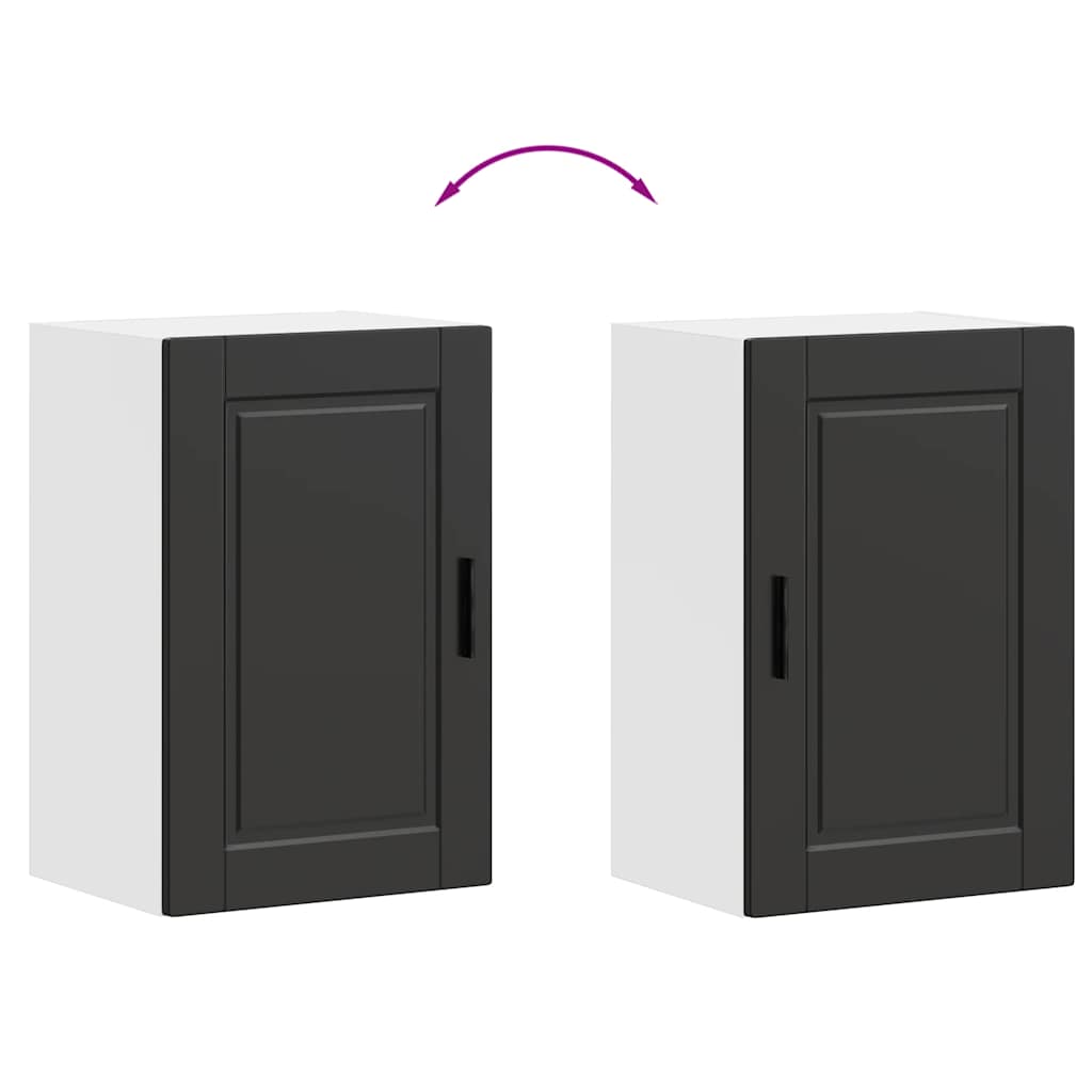 Pensile da Cucina Porto Nero in Legno Multistrato - homemem39