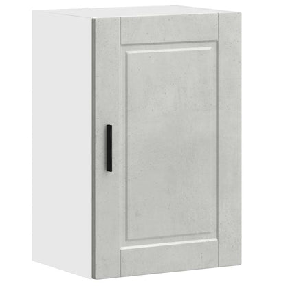 Pensile da Cucina Porto Grigio Cemento in Legno Multistrato - homemem39