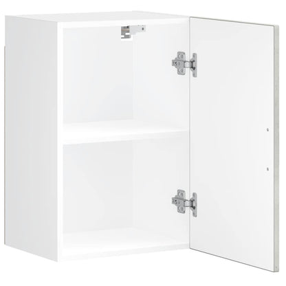 Pensile da Cucina Porto Grigio Cemento in Legno Multistrato - homemem39