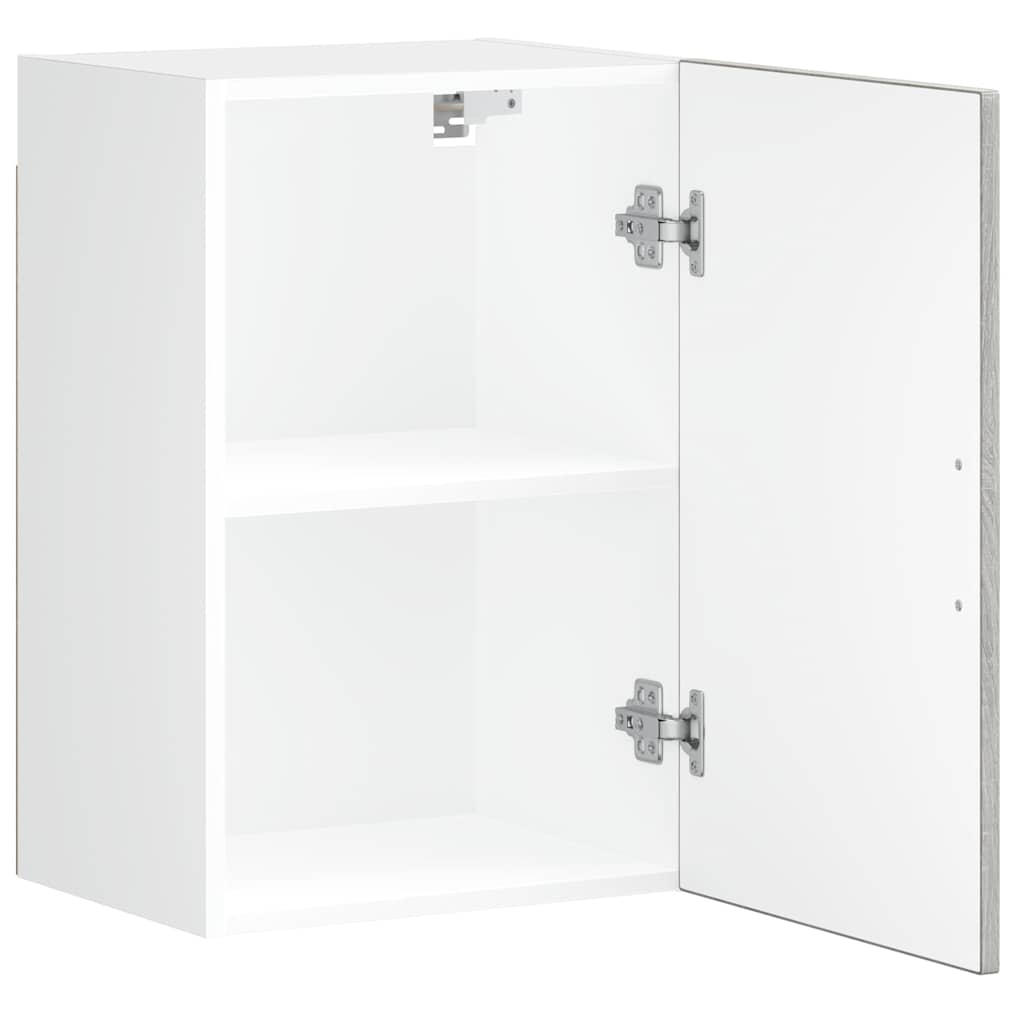 Pensile da Cucina Porto Grigio Sonoma in Legno Multistrato - homemem39