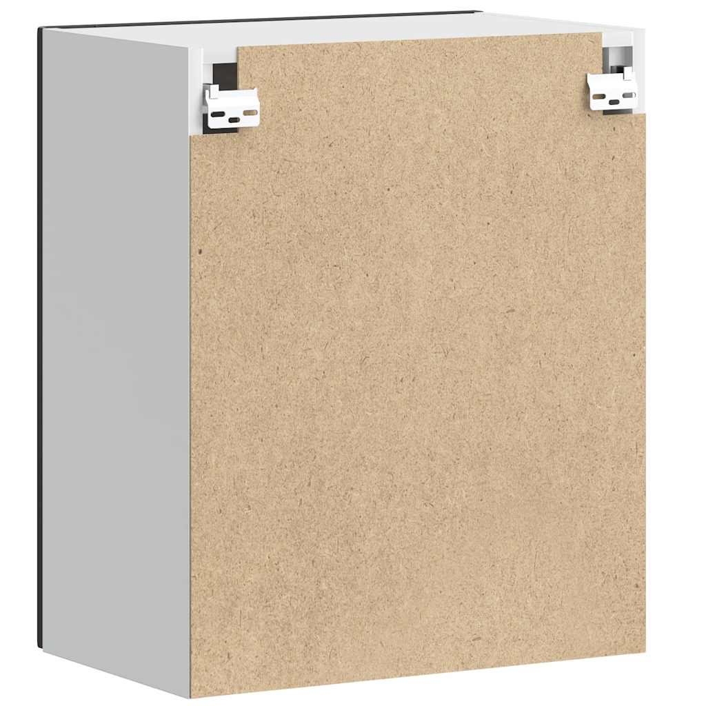 Pensili da Cucina 2 pz Porto Nero in Legno Multistrato - homemem39