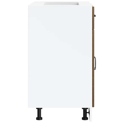 Pensile da Cucina Porto Bianco Lucido in Legno Multistrato - homemem39