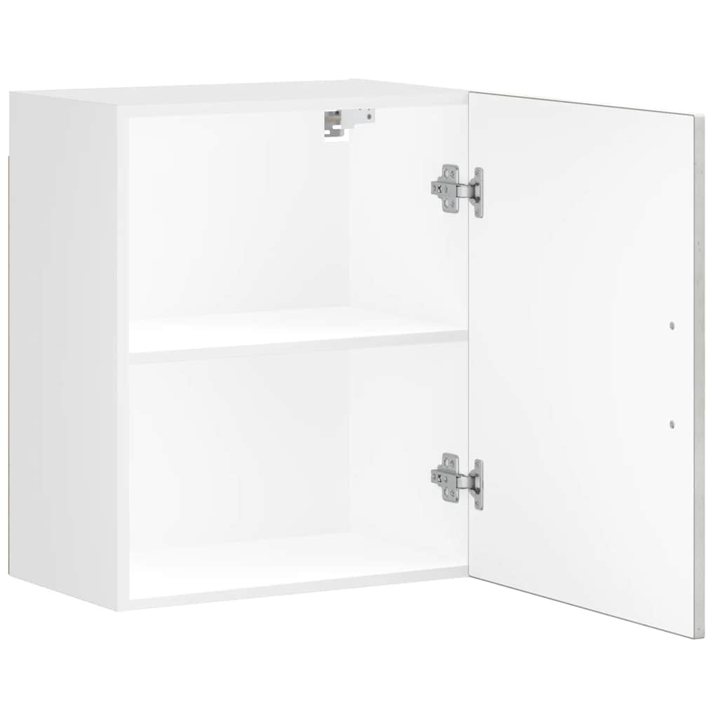 Pensili da Cucina 2 pz Porto Grigio Cemento Legno Multistrato - homemem39