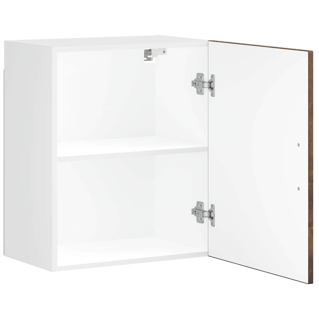 Pensili da Cucina 2 pz Porto Rovere Fumo in Legno Multistrato - homemem39