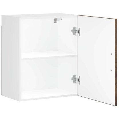 Pensili da Cucina 2 pz Porto Rovere Fumo in Legno Multistrato - homemem39