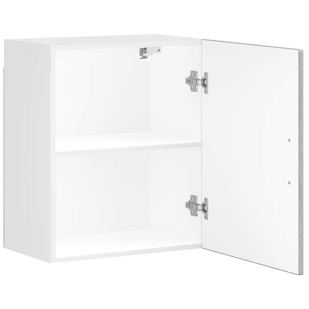 Pensili da Cucina 2 pz Porto Grigio Sonoma in Legno Multistrato - homemem39