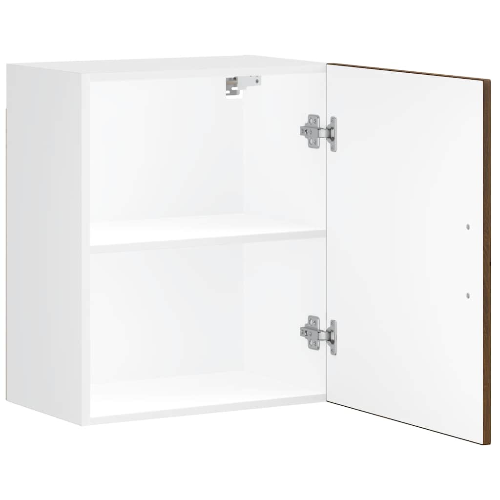 Pensili da Cucina 2 pz Porto Rovere Marrone Legno Multistrato - homemem39