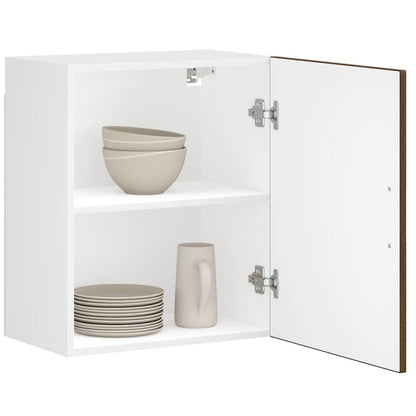 Pensili da Cucina 2 pz Porto Rovere Marrone Legno Multistrato - homemem39