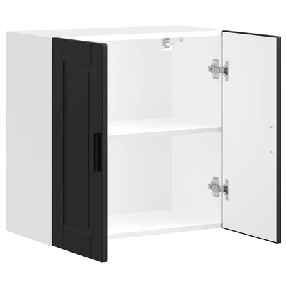 Pensile da Cucina Porto Nero in Legno Multistrato - homemem39