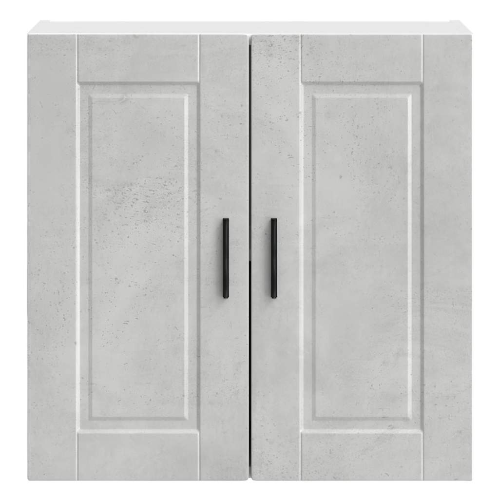 Pensile da Cucina Porto Grigio Cemento in Legno Multistrato - homemem39