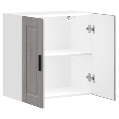 Pensile da Cucina Porto Grigio Sonoma in Legno Multistrato - homemem39