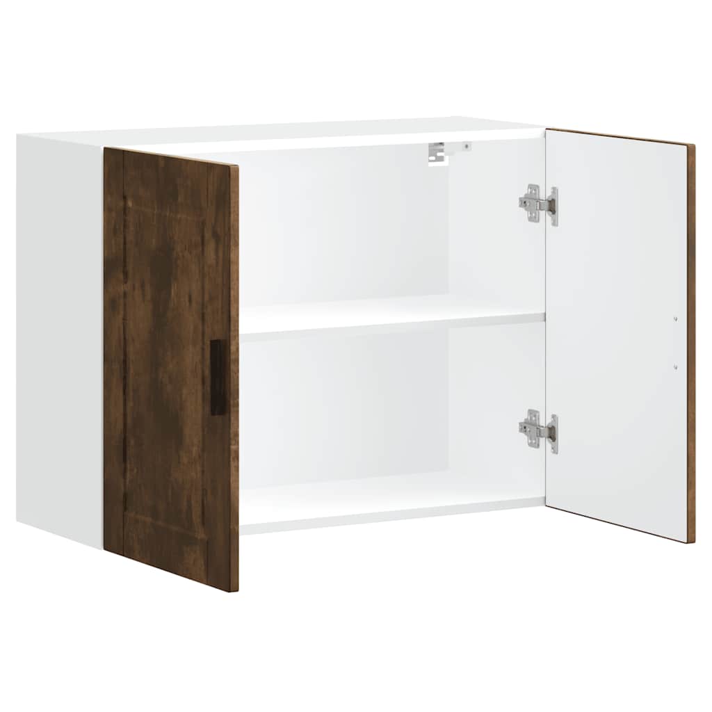 Pensile da Cucina Porto Rovere Fumo in Legno Multistrato - homemem39