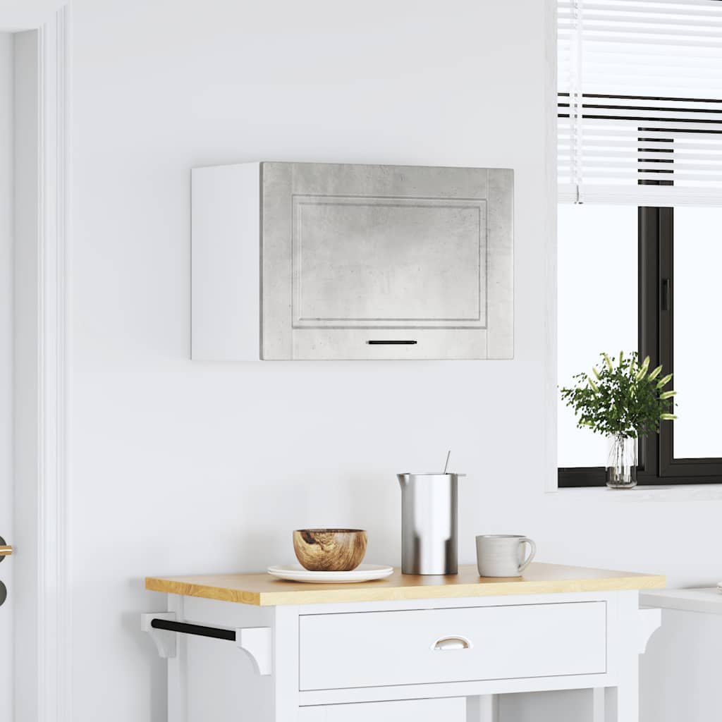 Pensile da Cucina Porto Grigio Cemento in Legno Multistrato | homemem39