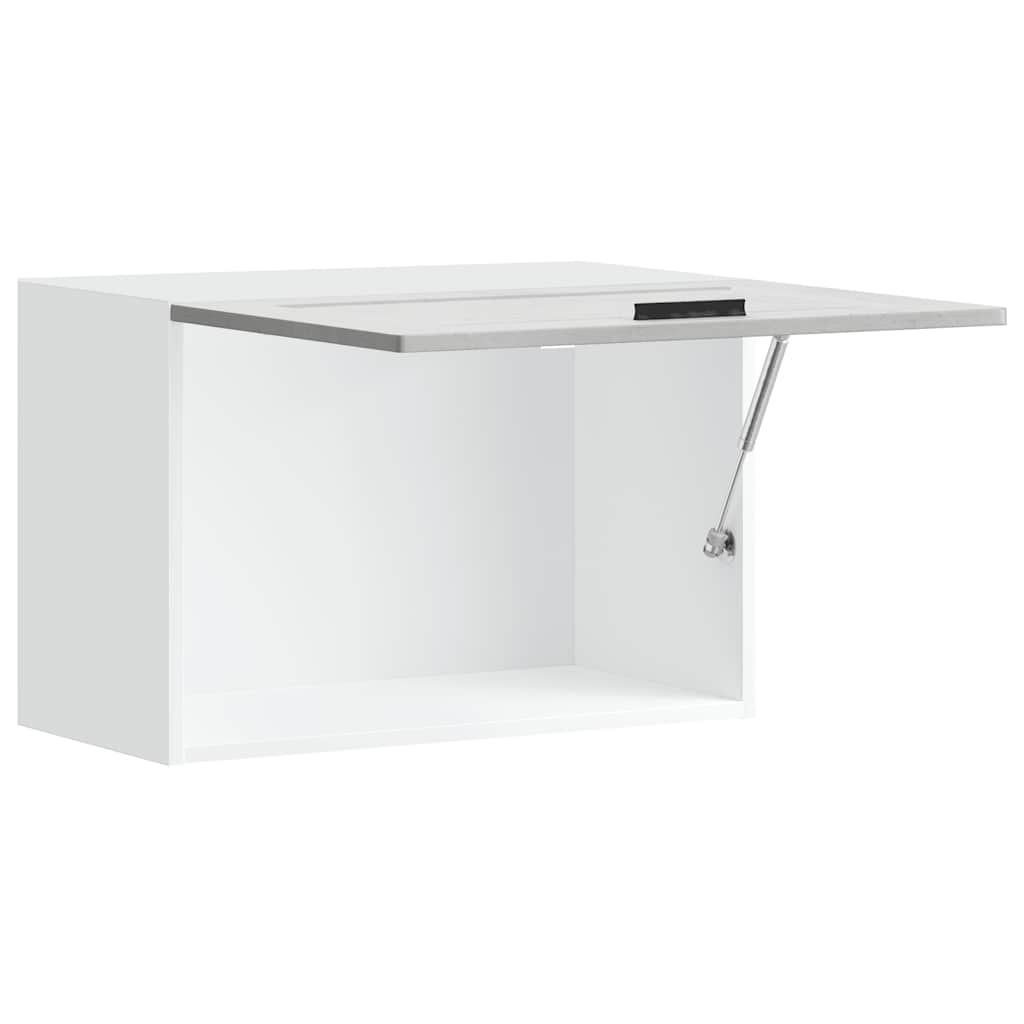 Pensile da Cucina Porto Grigio Cemento in Legno Multistrato