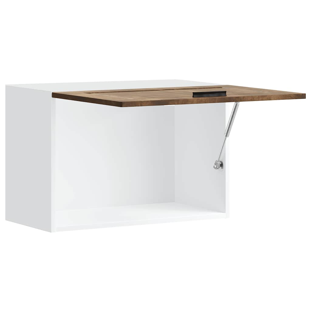 Pensile da Cucina Porto Rovere Fumo in Legno Multistrato - homemem39