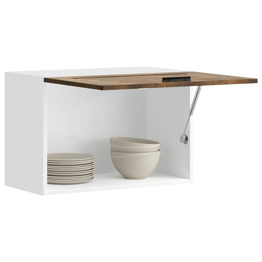 Pensile da Cucina Porto Rovere Fumo in Legno Multistrato | homemem39