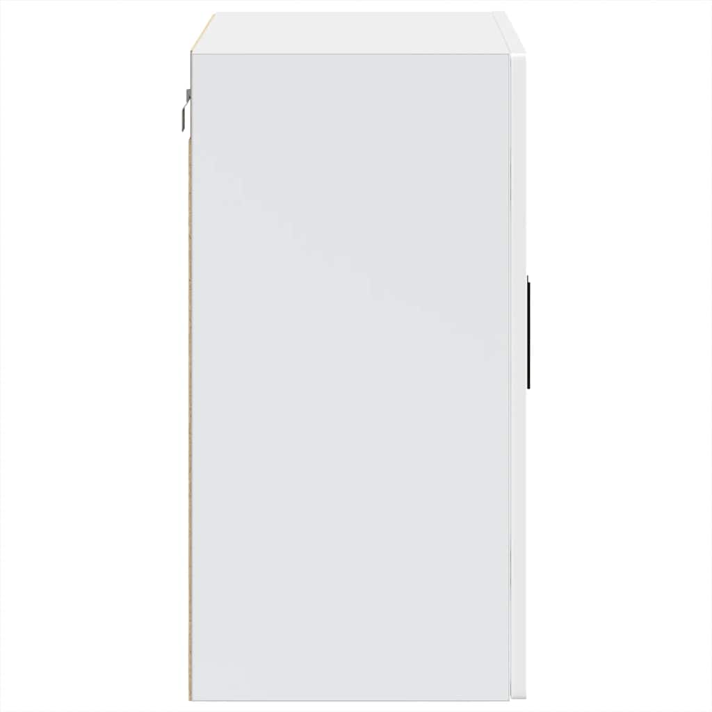 Pensile da Cucina con Porta in Vetro Porto Bianco - homemem39