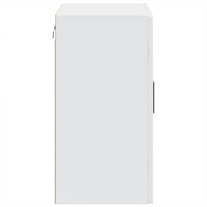 Pensile da Cucina con Porta in Vetro Porto Bianco Lucido - homemem39