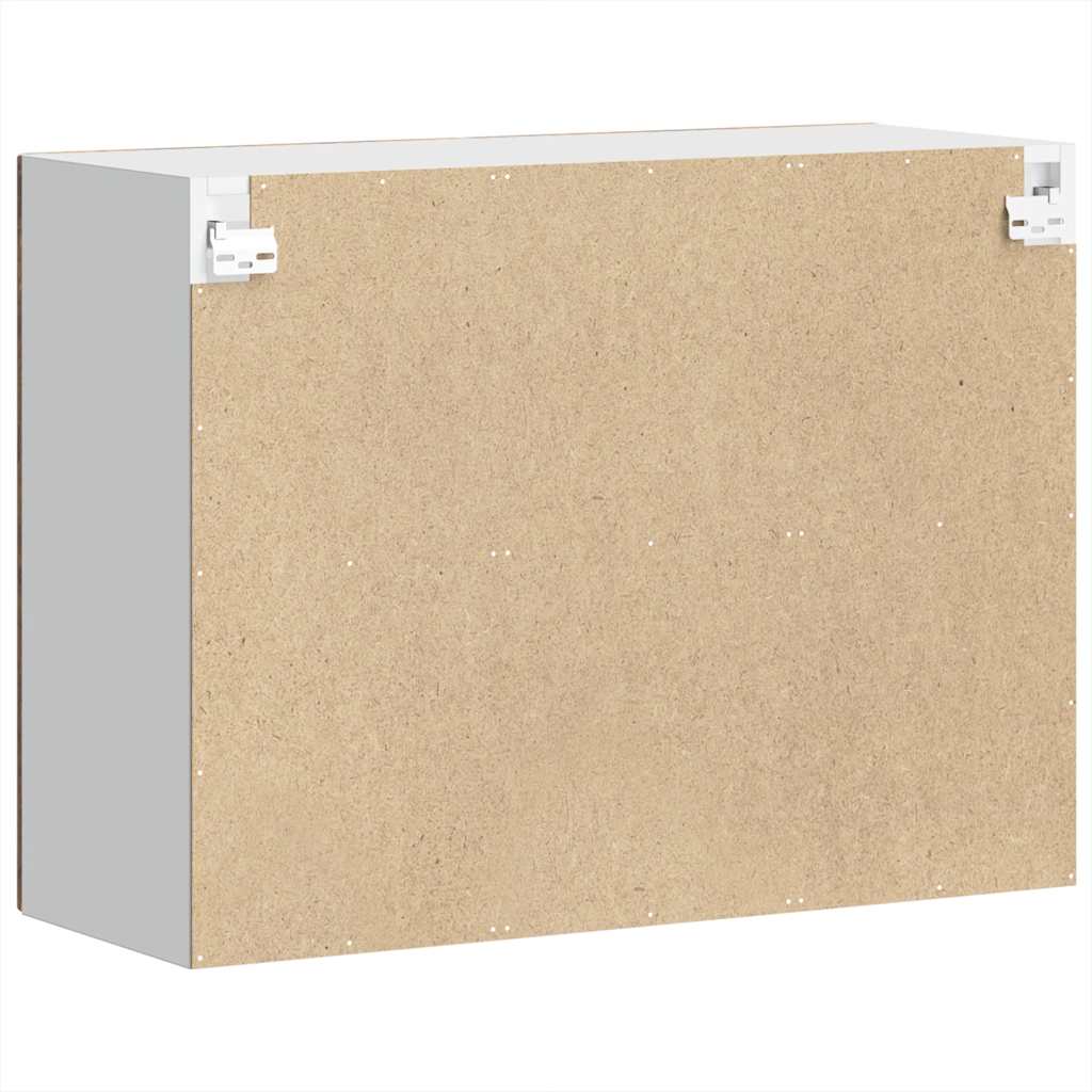 Pensile da Cucina con Porta in Vetro Porto Legno Vecchio - homemem39