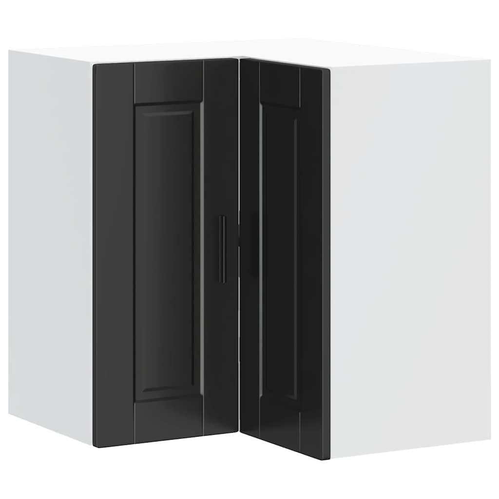 Pensile da Cucina ad Angolo Porto Nero in Legno Multistrato