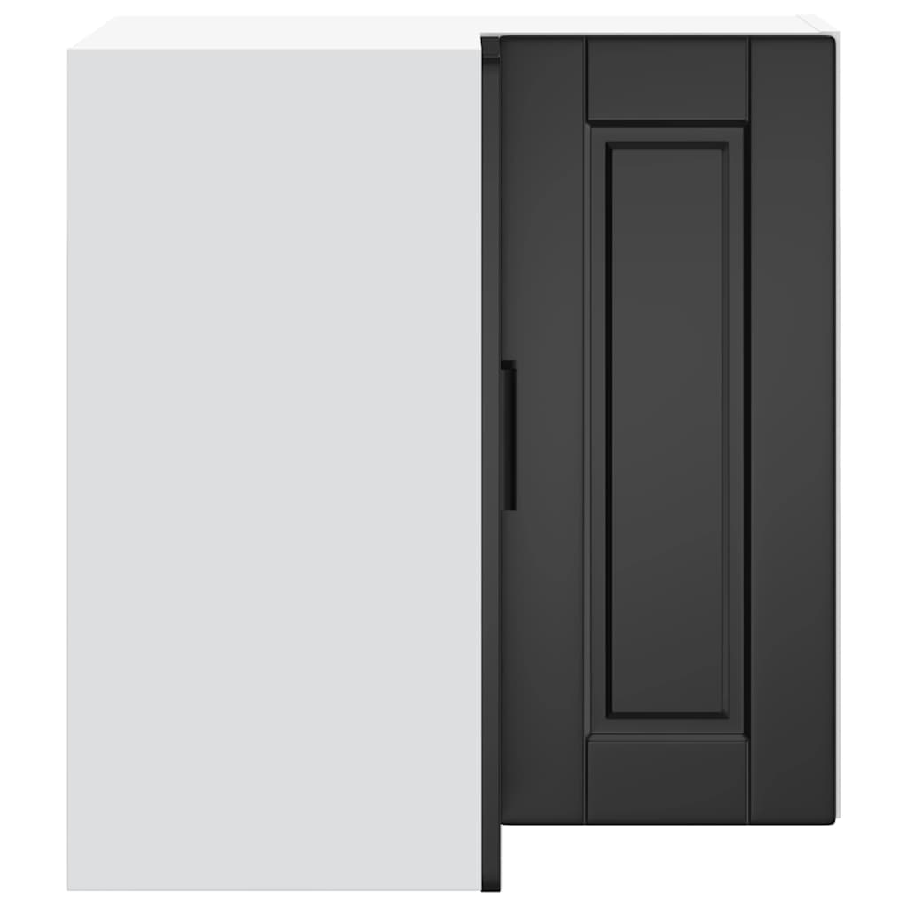 Pensile da Cucina ad Angolo Porto Nero in Legno Multistrato