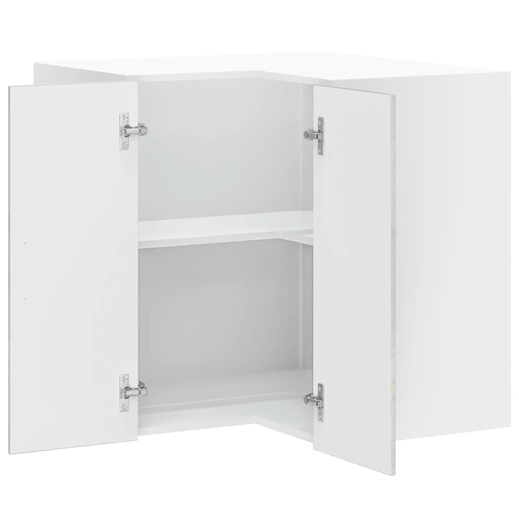 Pensile da Cucina ad Angolo Porto Grigio Cemento in Truciolato - homemem39